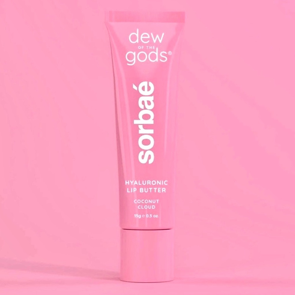 Dew of the Gods Hyaluronic Lip Butter Sorbaé in Coconut Cloud - Picture 3 of 8